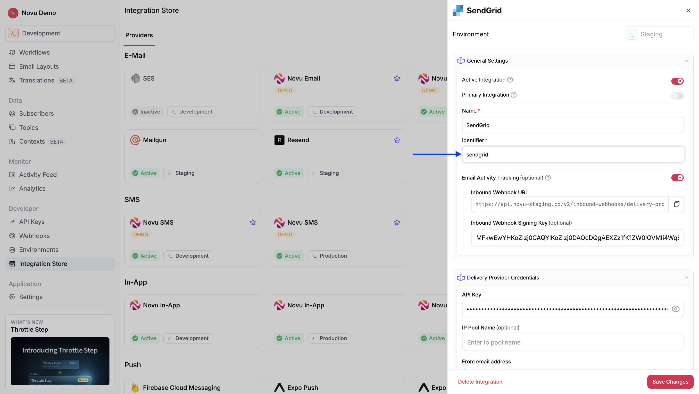 integrationIdentifier